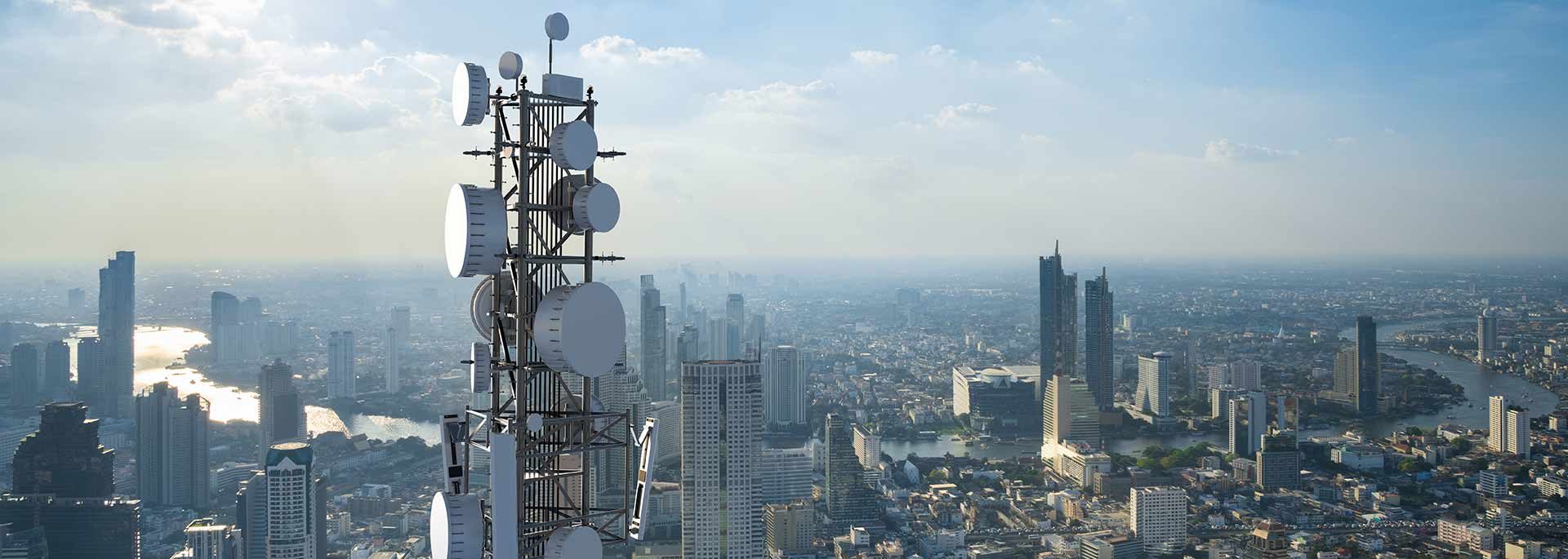 Telekommunikation mit 5G Netz