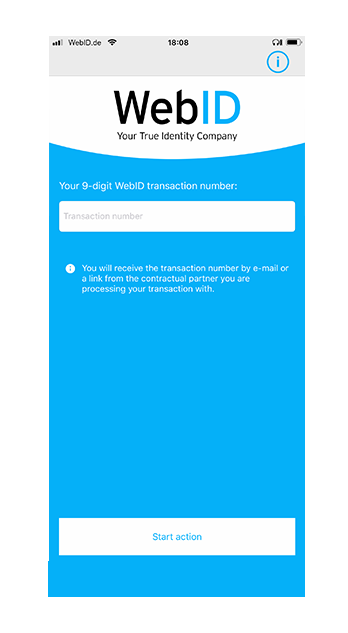 Phone Screen iOS - Enter Transaction number
